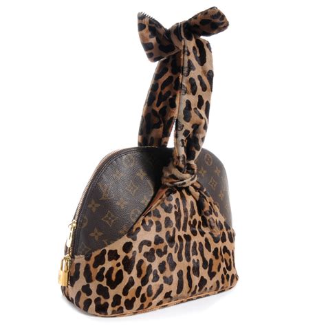 louis vuitton monogram azzedine alaia leopard alma handbag|LOUIS VUITTON BY AZZEDINE ALAÏA, 1996AZZEDINE ALAÏA, .